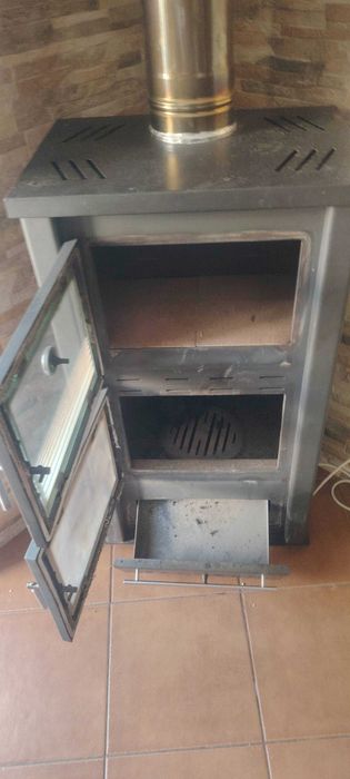 Salamandra A lenha com forno