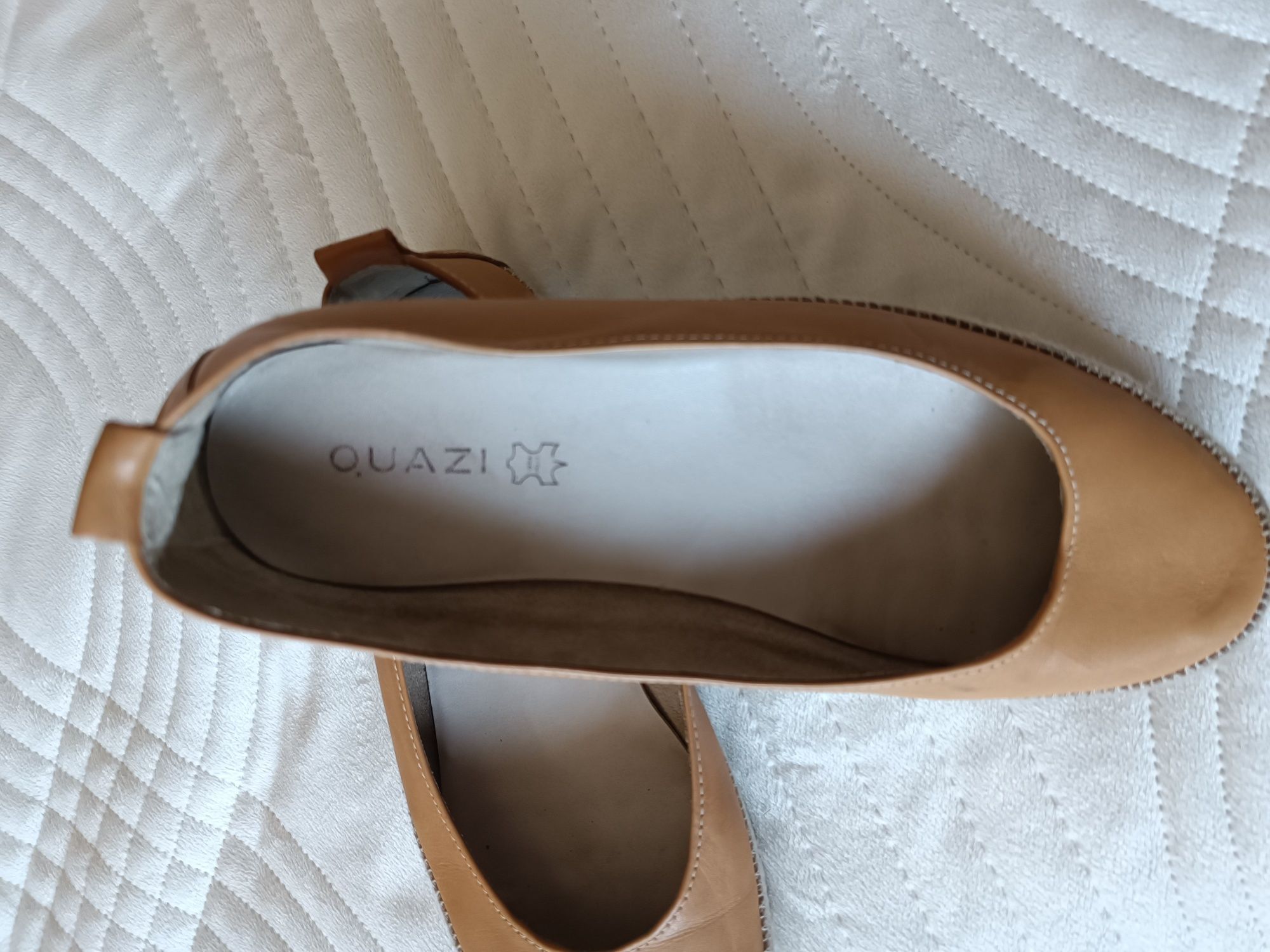 Espadryle ze skóry Quazi 38