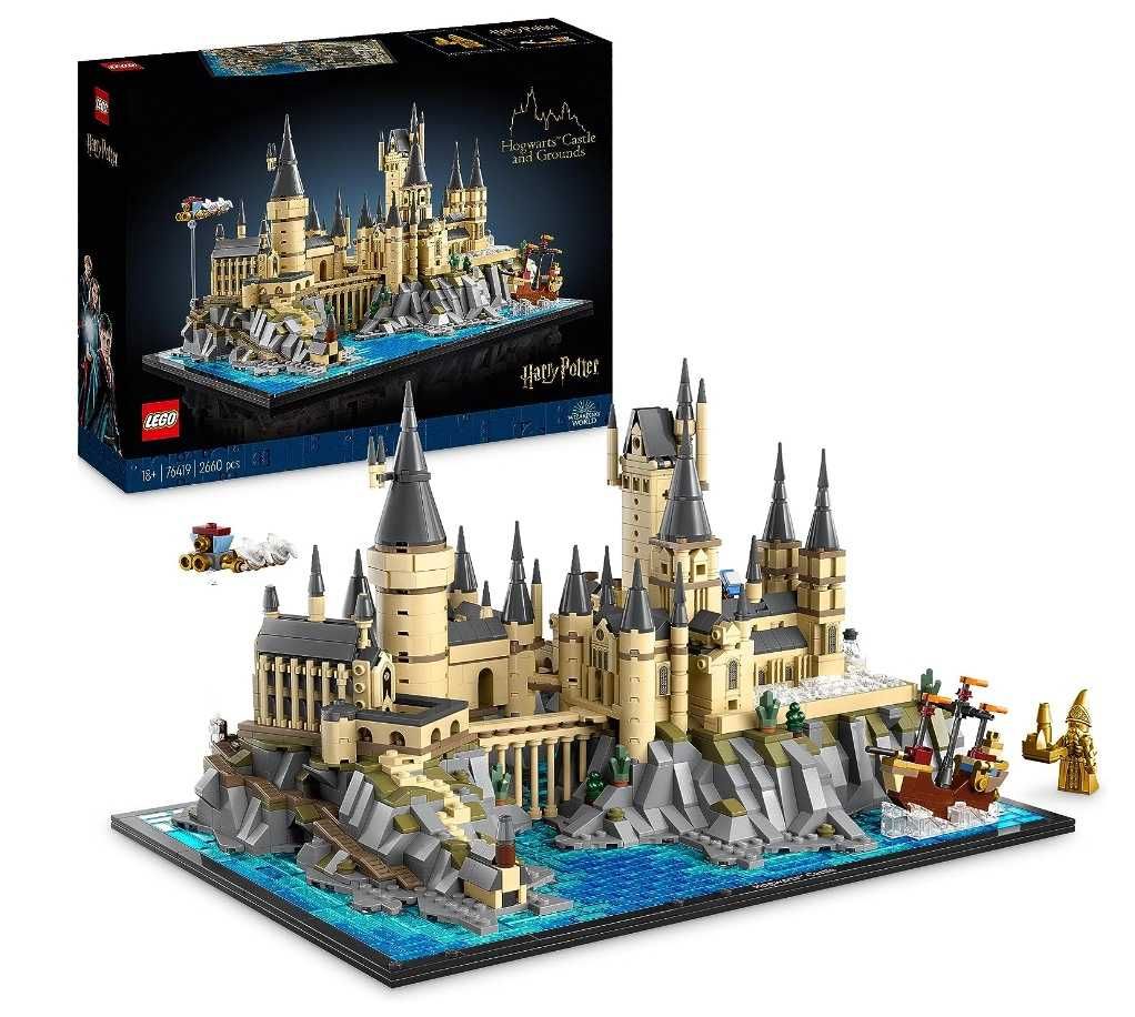 Lego 76419: Harry Potter Hogwarts Castle and Grounds (novo e selado)