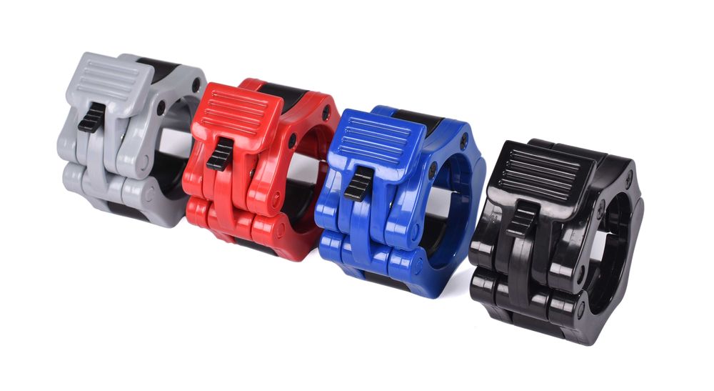 ZACISKI GYM'93 KOLORY Sztanga Olimpijska 51 mm PCV Nowe Gryf