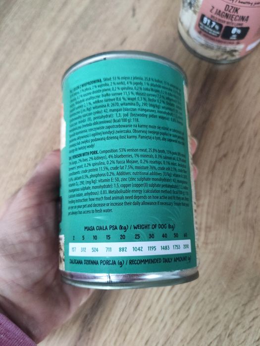 Karma hipoalergiczna dla psa Wiejska Zagroda leśne smaki