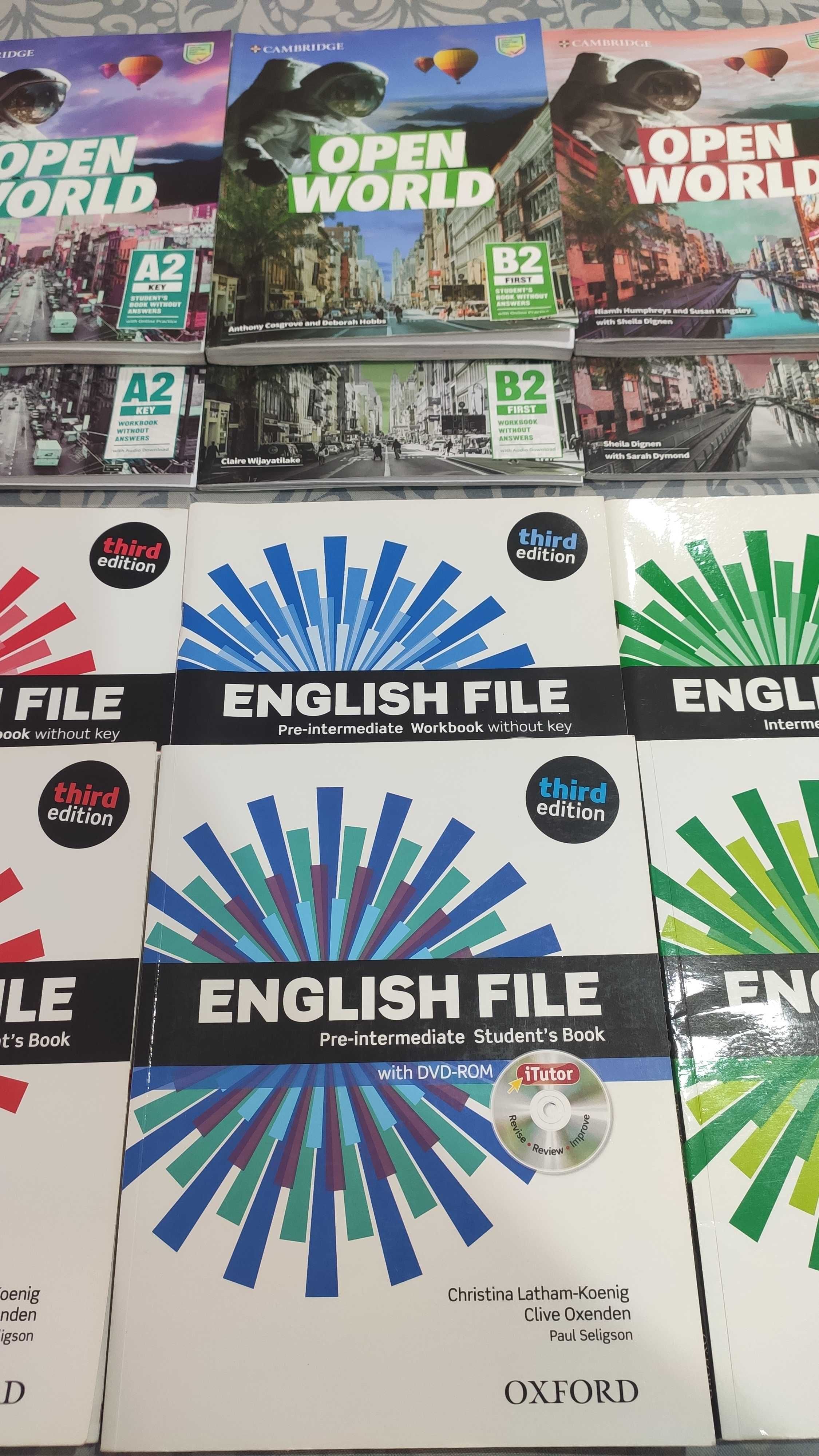 3 Livros de Ingles - English File