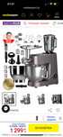 Nowy wielofunkcyjny robot kuchenny GÖTZE & JENSEN SB800T 1500W