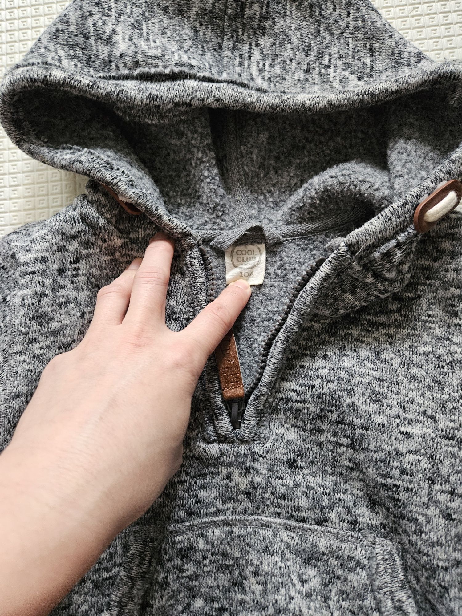 Sweter/ bluza rozpinany cool club 104