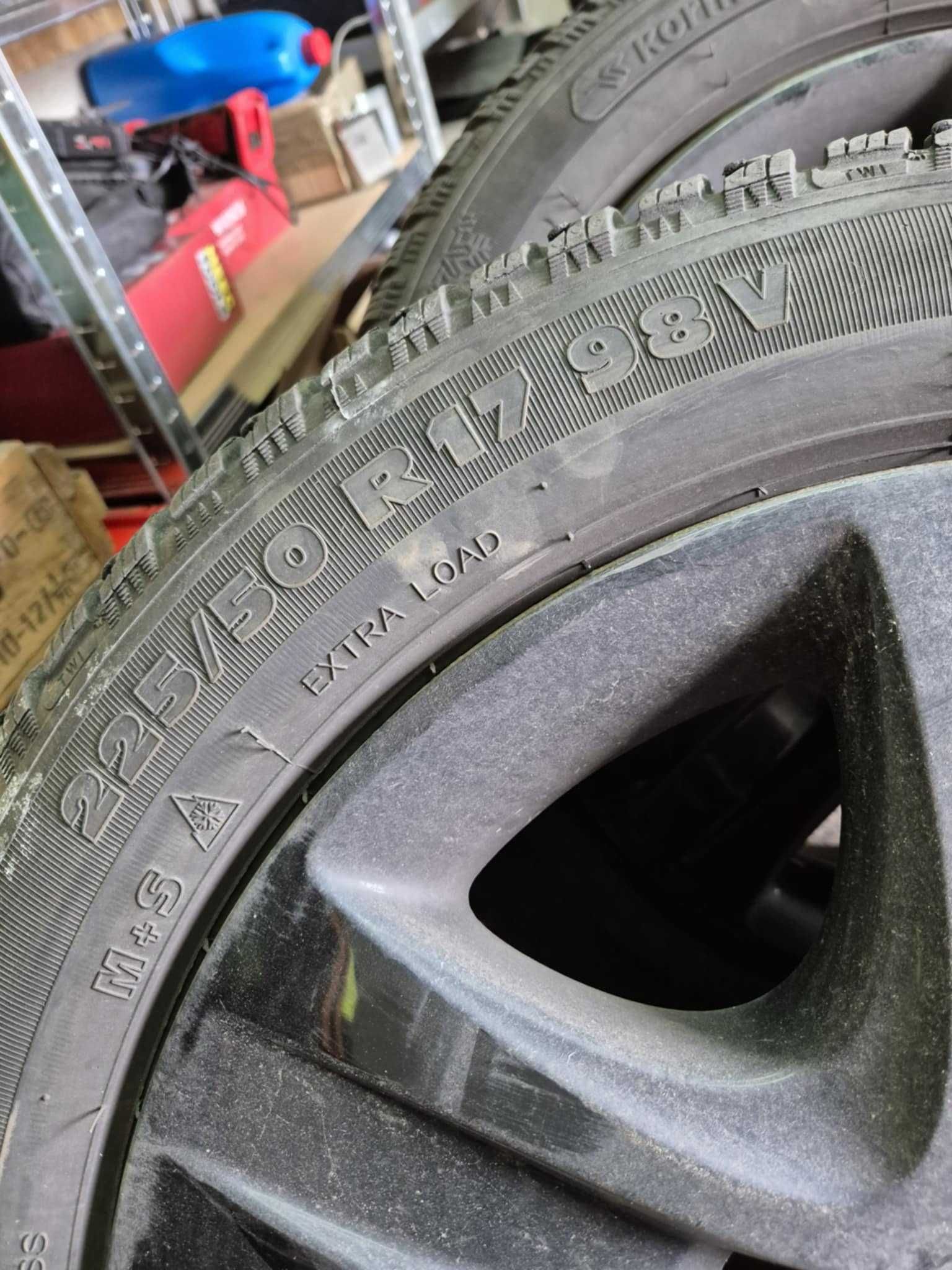 Felgi z oponami zimowymi z Opla Insignia 5x120 17