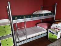 Łóżka piętrowe pracownicze,wojskowe nowe i używane