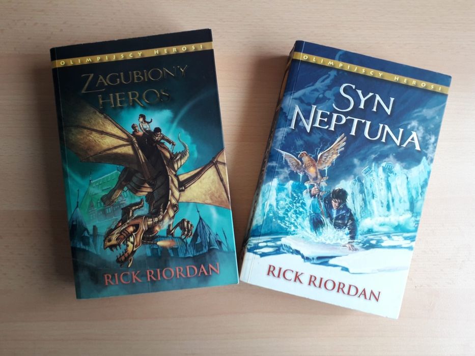 Olimpijscy Herosi części 1 i 2 + Greccy Bogowie wg Percy'ego Jacksona