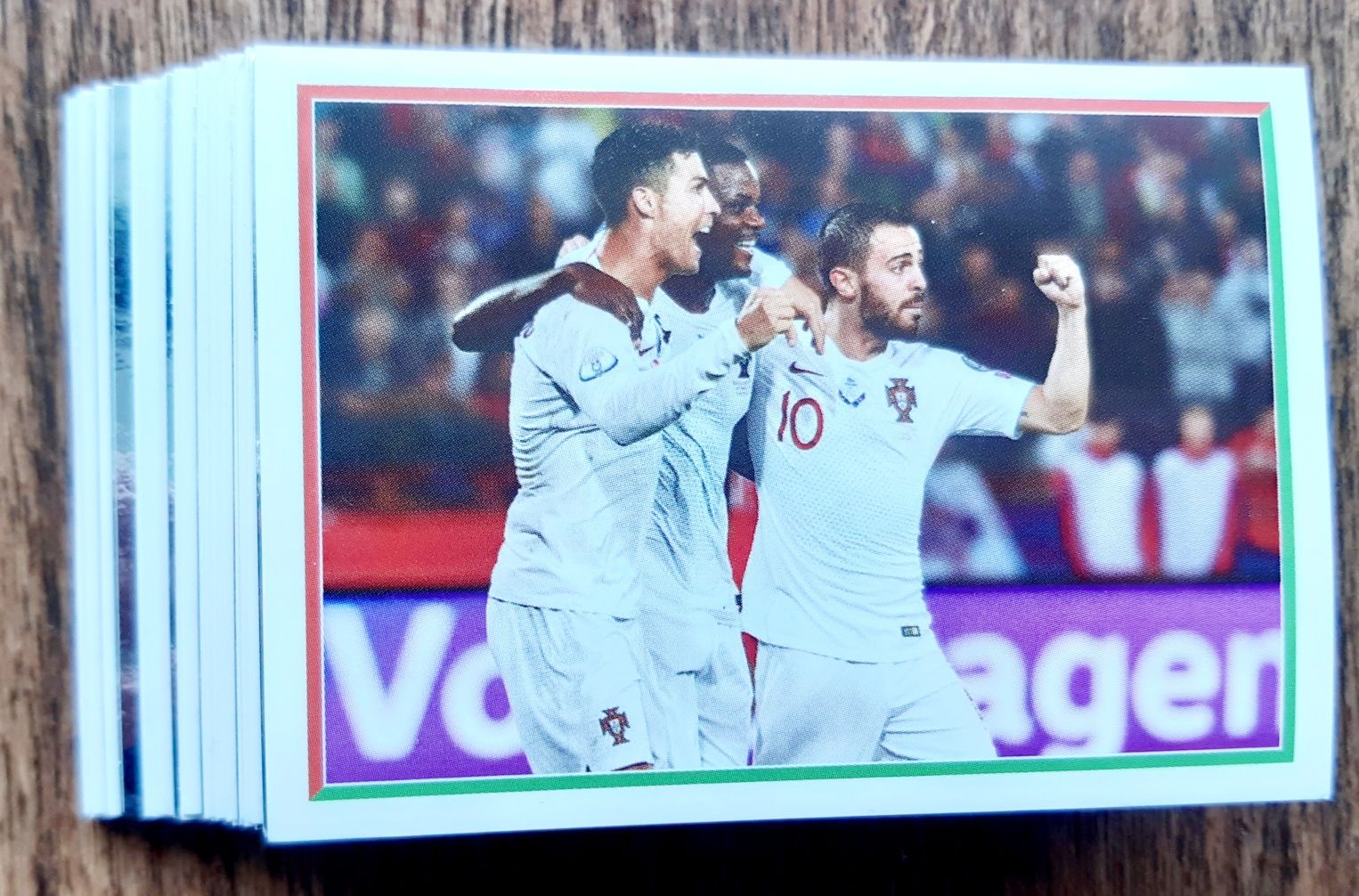 Cromos colecção Fome de Vencer, Continente 2021 da Panini