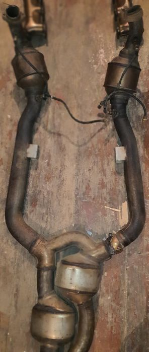 Mercedes w211  E55amg выхлопна система