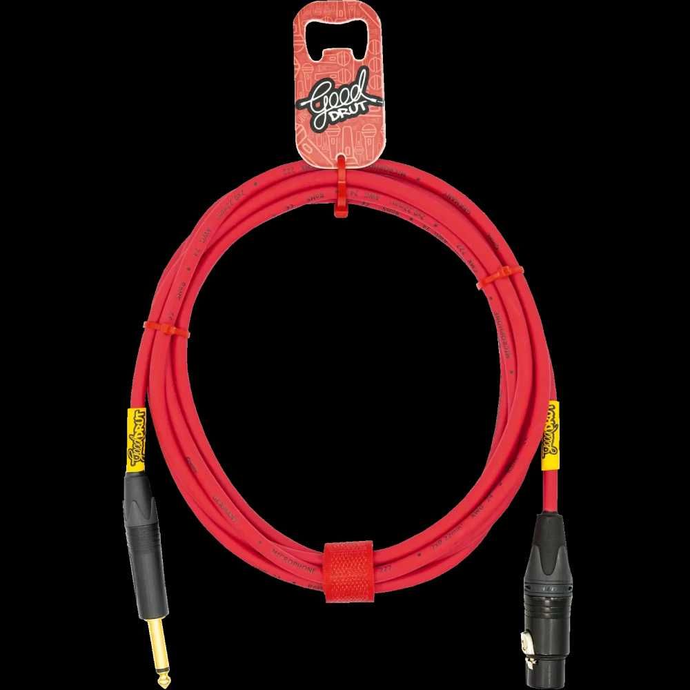 GoodDrut kabel Jack/XLRF - 5M RÓŻNE KOLORY