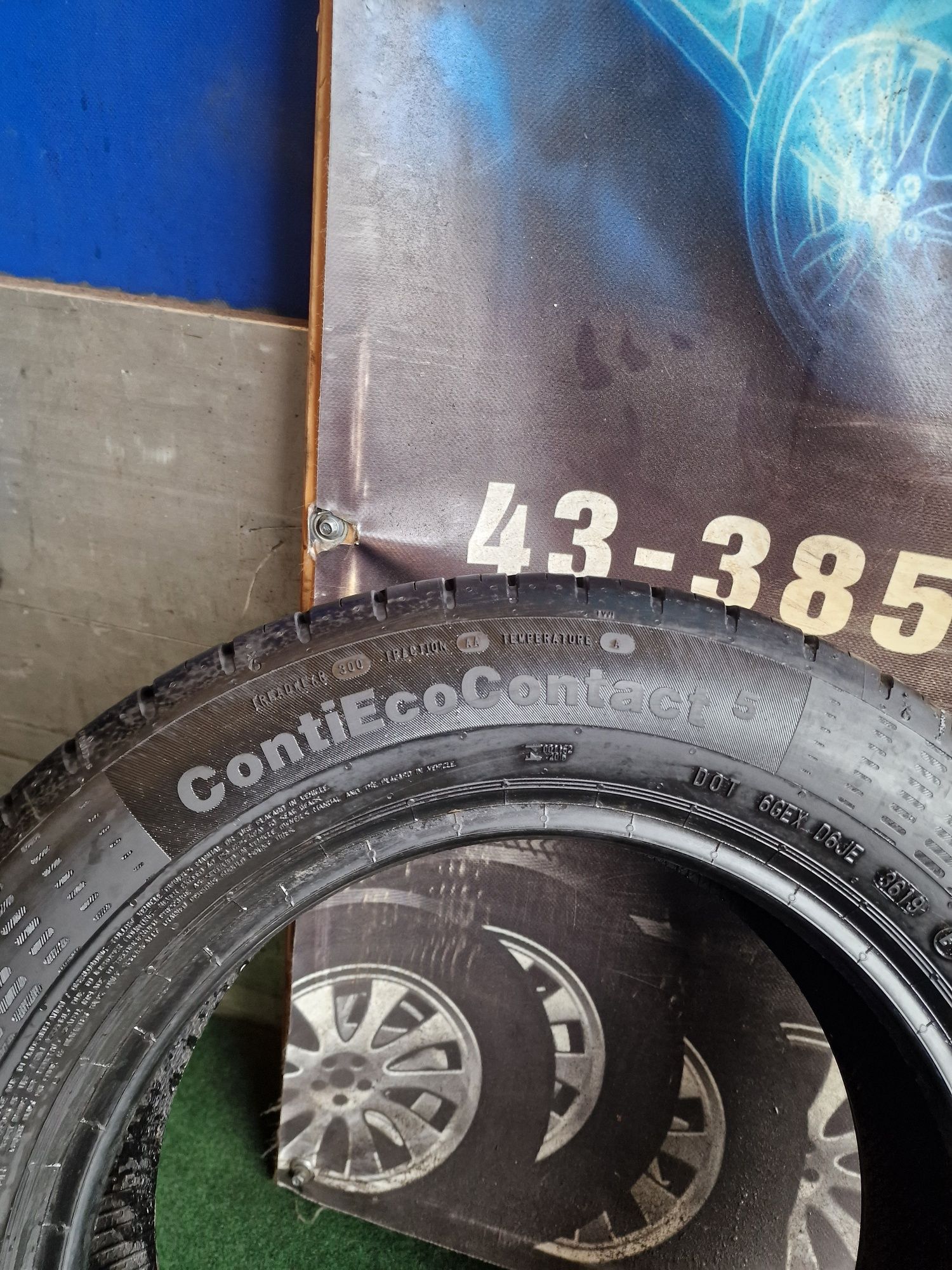 Opony letnie 175/65/14 Continental Komplet  7.5mm