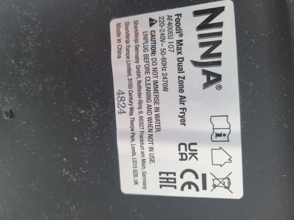 Ninja Foodi Max Dual AF400EU frytkownica beztłuszczowa