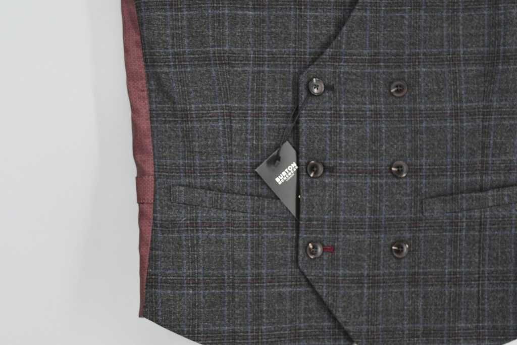 Elegancka kamizelka garniturowa Burton, slim fit, r. S (89–94 cm)