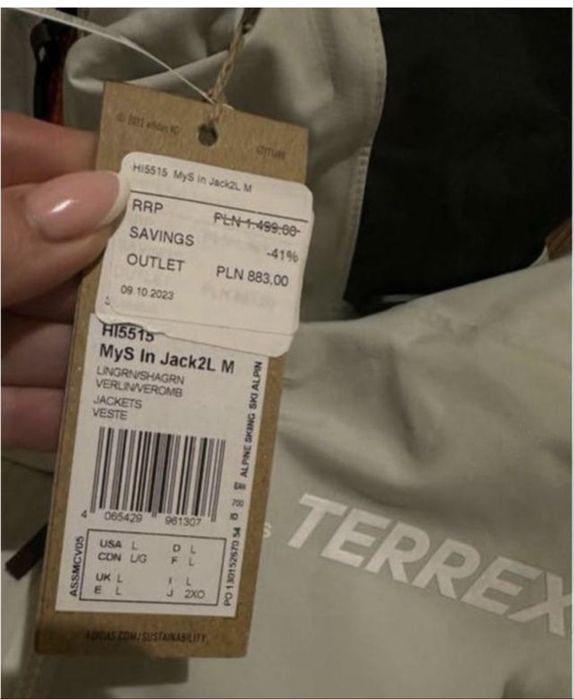 Лижна куртка adidas Terrex Myshelter Sno2 Layer Insulated