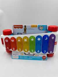 Fisher-Price Ksylofon dla dzieci zabawka muzyczna 9 mies.+