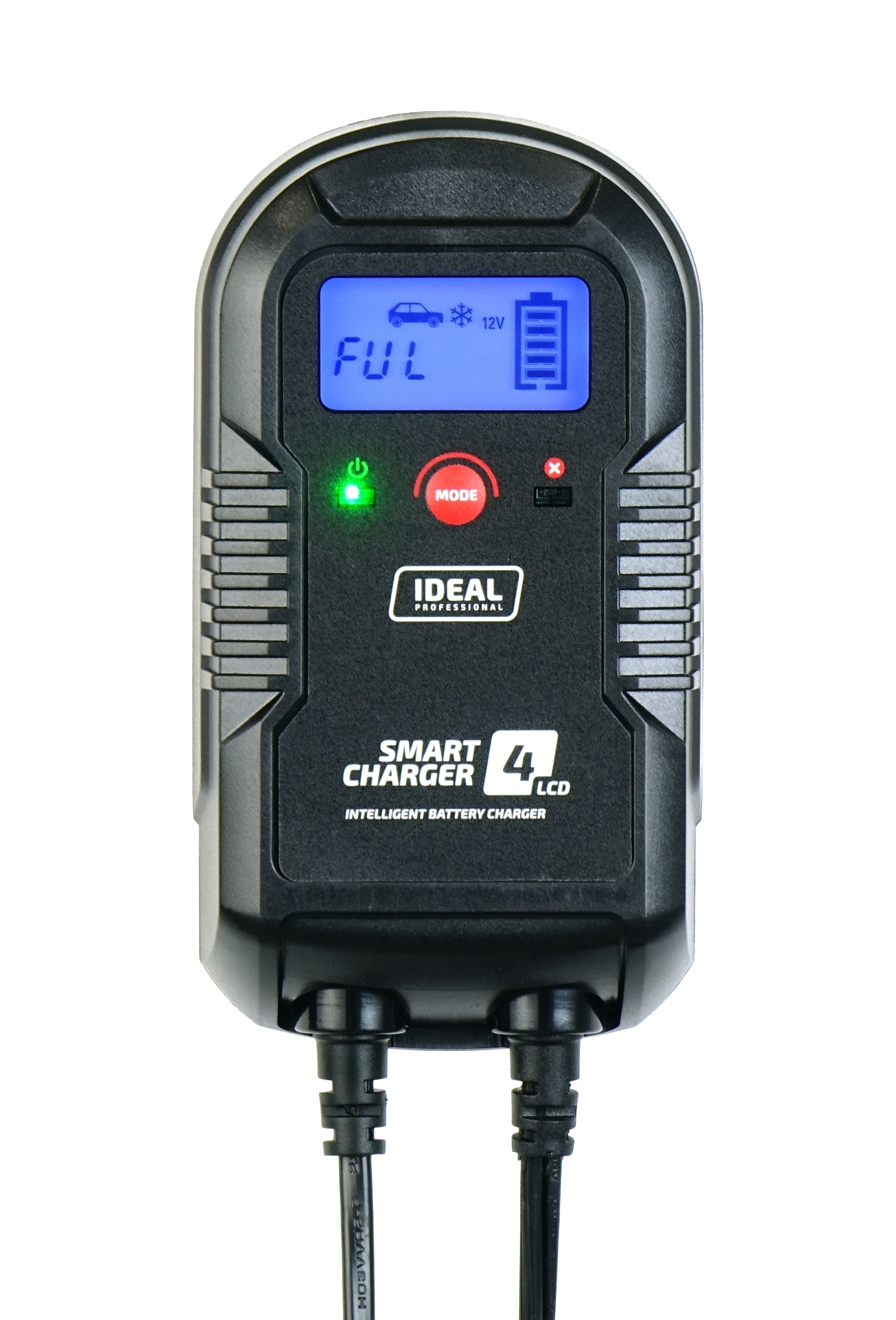 prostownik automatyczny smart charger lcd 4 6/12v 4a agm gel efb wet