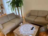 Sofa Cosmo dwuosobowa - skóra naturalna Madras - 2 szt.