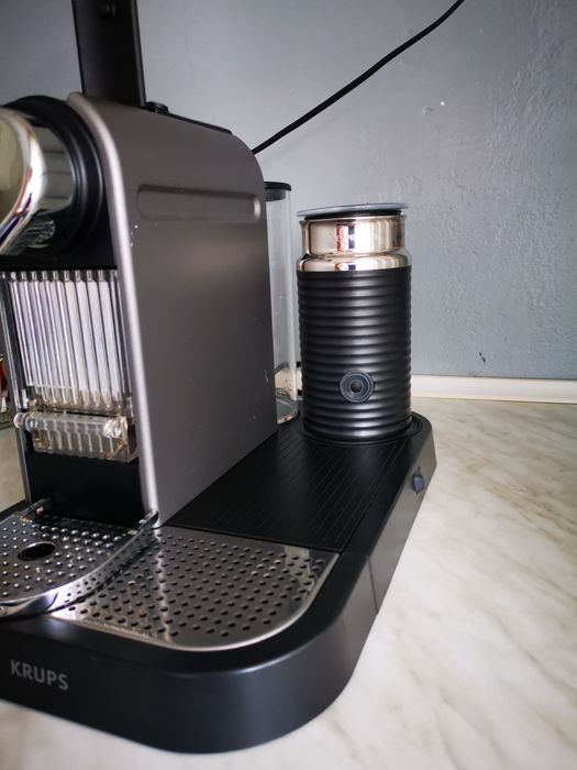 Krups nespresso czarno - szary