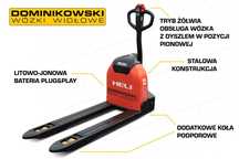 Heli CBD15J  wózek paletowy 2025R. NOWY CBD15J prostownik WYNAJEM SPRZEDAŻ SERWIS