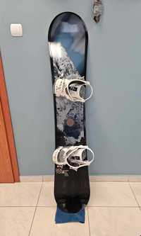 Snowboard Deska RIDE YOUKON 159cm WIDE + Wiązania RIDE EX series