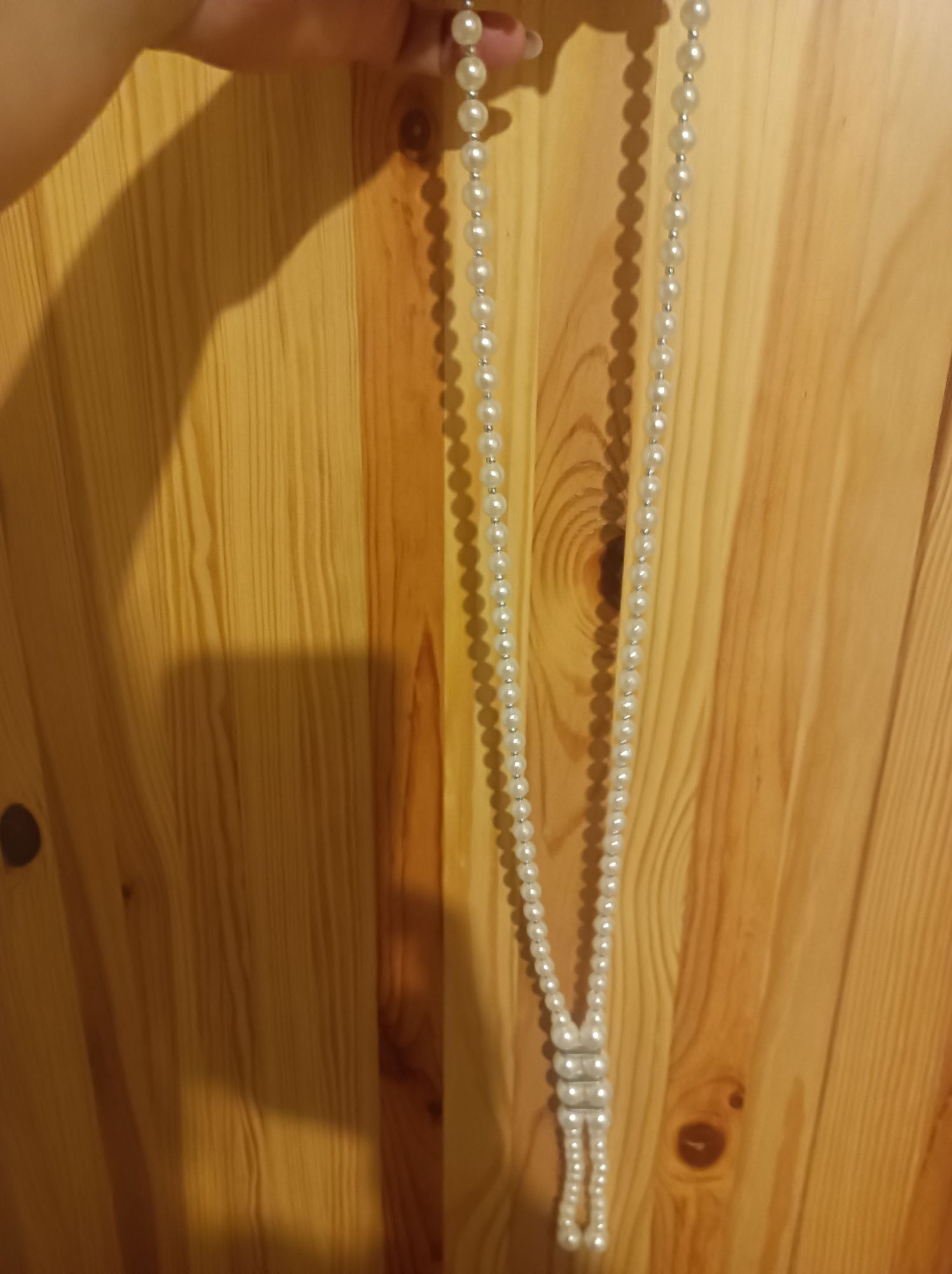 Łańcuszek długi " ale perły "