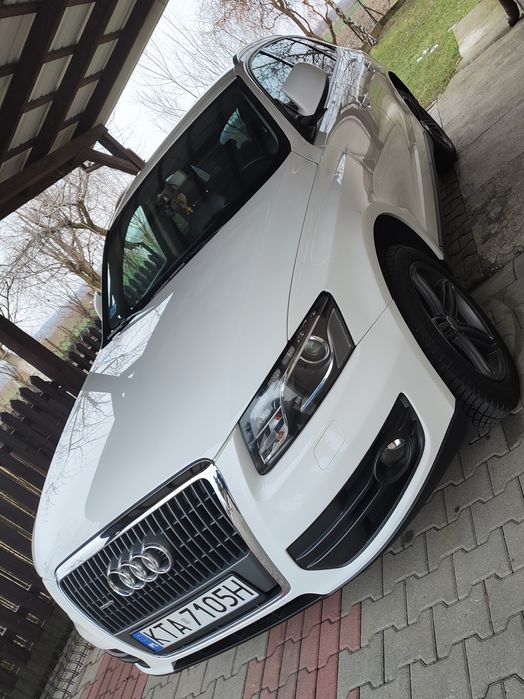 Audi q5 quattro, opłaty do końca roku, skóry, czujniki, bez wkładu