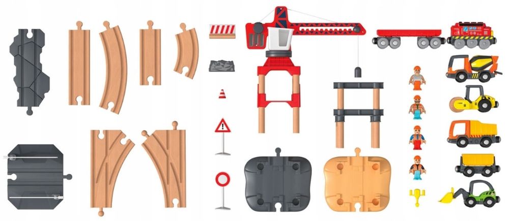 Дерев'яна залізниця Будова