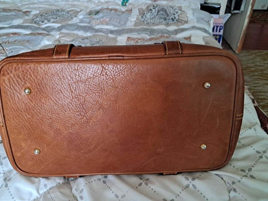 Сумка-саквояж фирмы Dooney&Bourke кожа