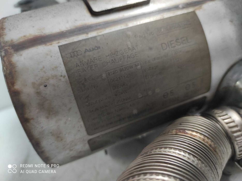 Audi a4 b7 b6 Webasto postojowe diesel oryginał gwarancja