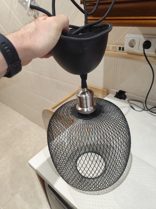 Candeeiro de Tecto com Lâmpada