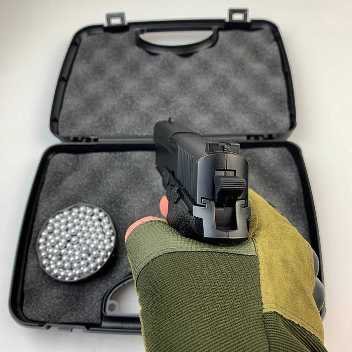 Металевий пістолет Sig Sauer на пулях 6мм для дітячий залізний Іграшка