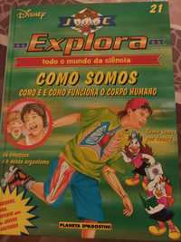 Livro Disney Explora Todo o Mundo da Ciência - Como Somos