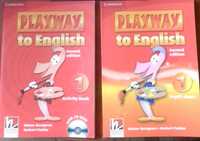 Английский для малышей Playway to English Pupil's+Activity Books+диск