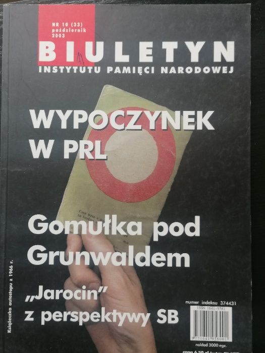 Biuletyn IPN nr 10 (33) październik 2003