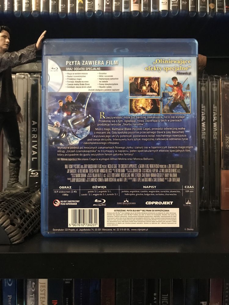 Uczeń Czarnoksiężnika - The Sorcerer’s Apprentice (Blu-Ray)