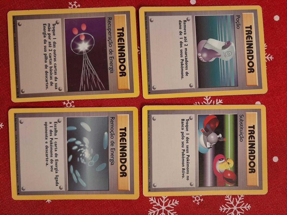 Cartas Pokemon (Treinador)