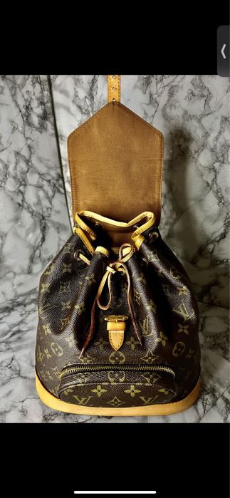 Рюкзак Louis Vuitton Backpack Montsouris MM Monogram Canvas оригинал