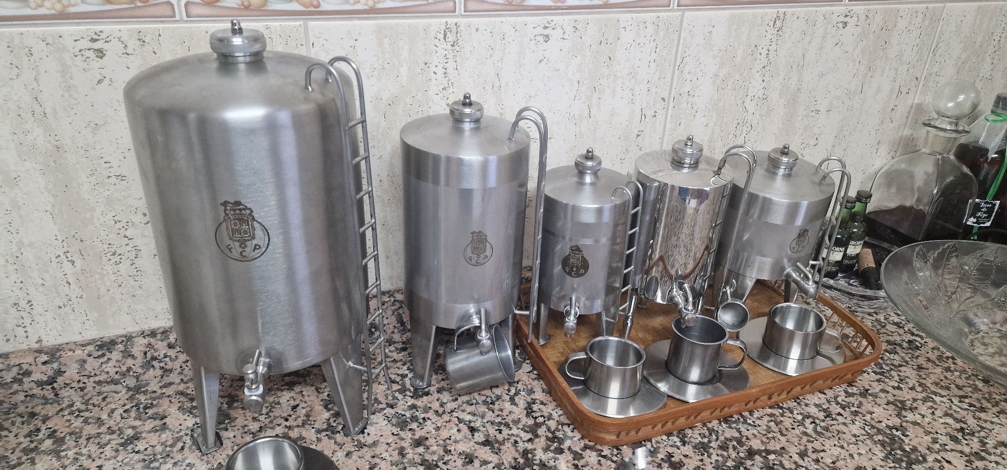 Cubas inox e lps colectanias novas