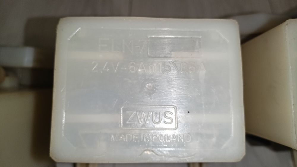 Stare latarki - lampy kolejowe ELN-7 - ZWUS - 5 sztuk - cena za całość