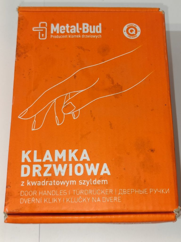Klamka Drzwiowa AIDA i Patyna RIO Rozeta Mosiądz Patyna GATO AB GA 102