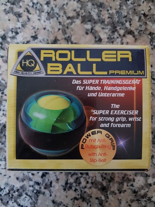 ROLLER BALL Premium - Equipamento Exercício Pulso - Nova