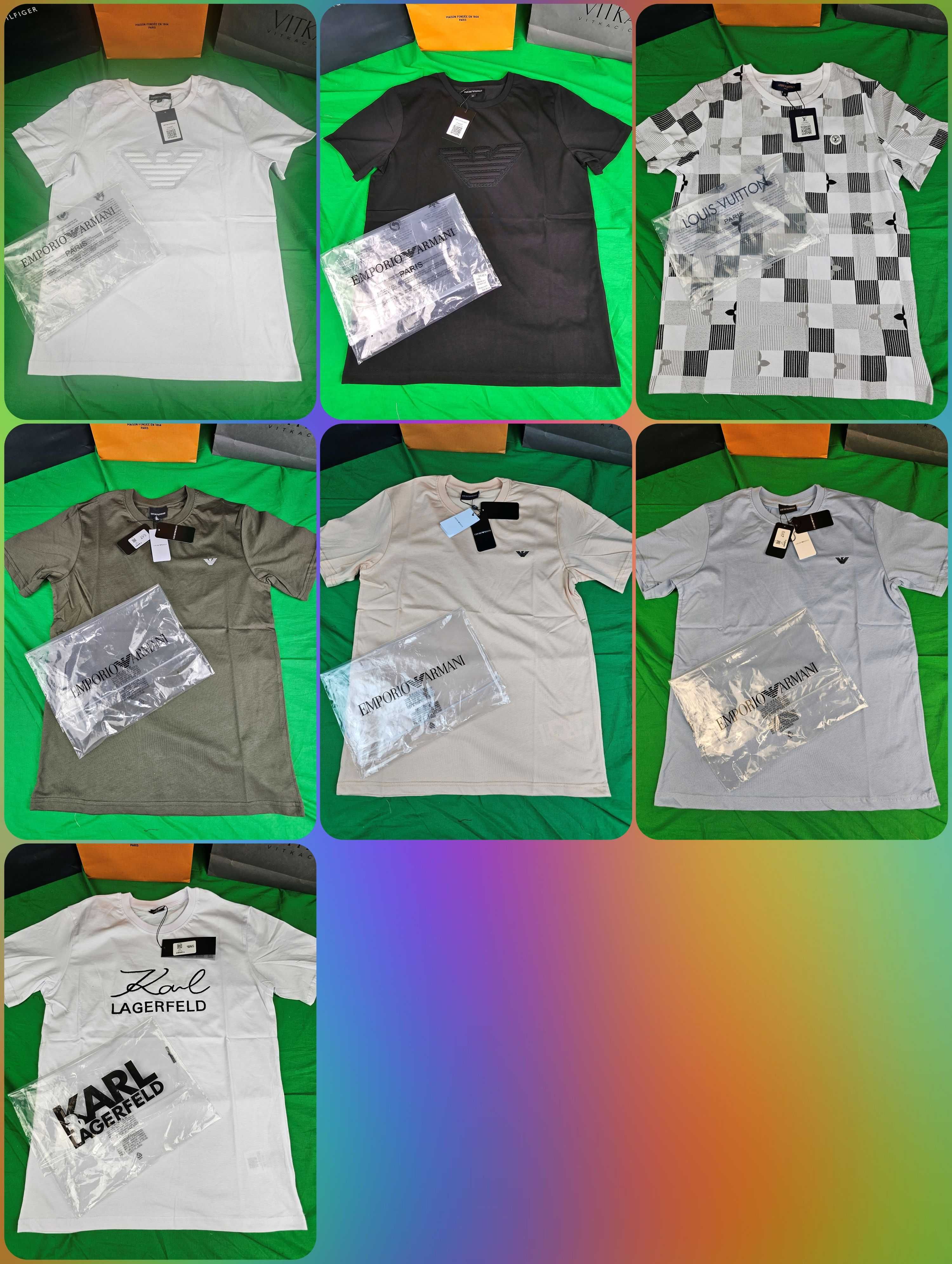 Koszulki shirt karl lagerfeld męskie koszulka armani męska OUTLET