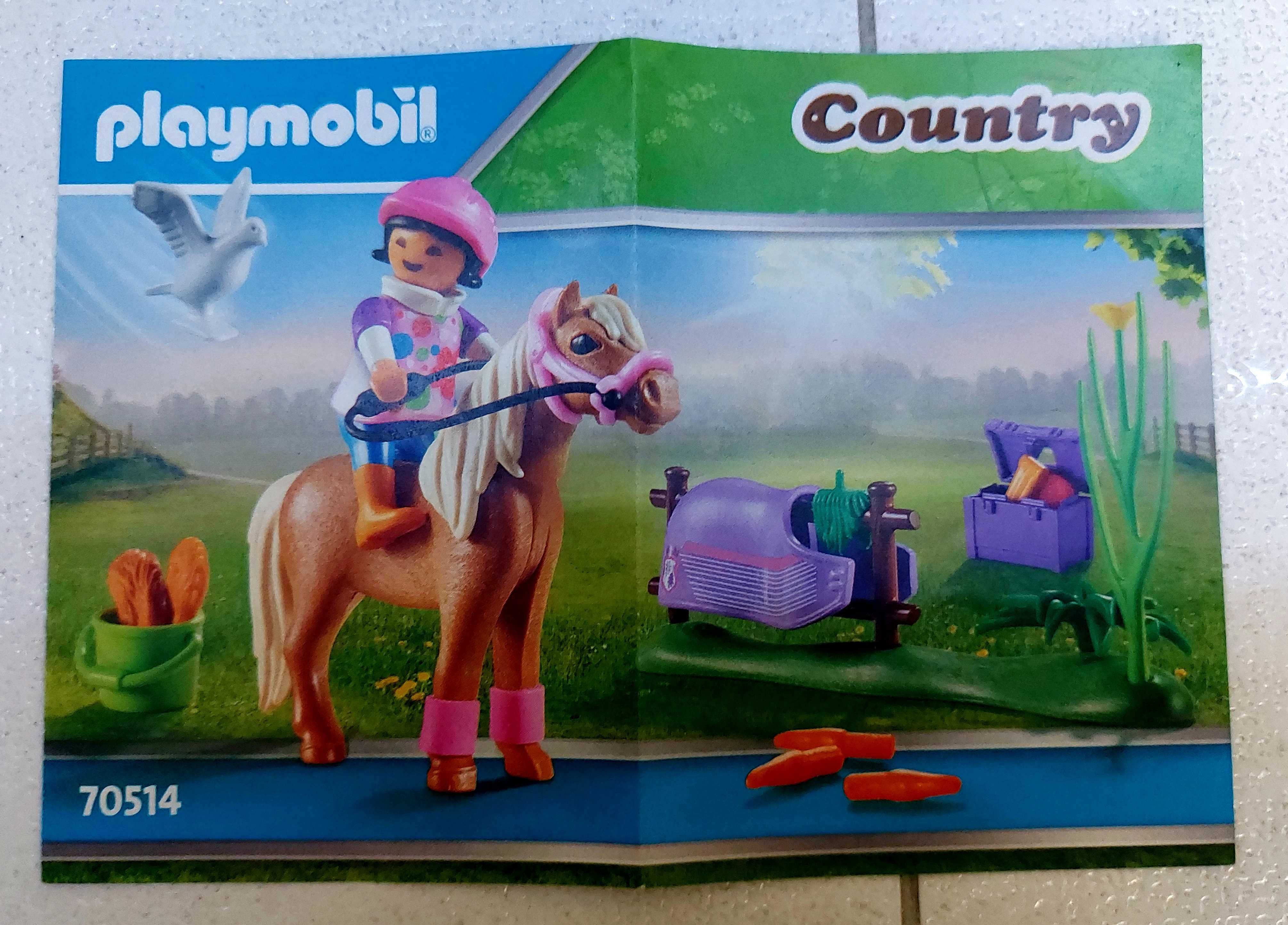 Playmobil 70514 Country  Kucyk Islandczyk do kolekcjonowania.