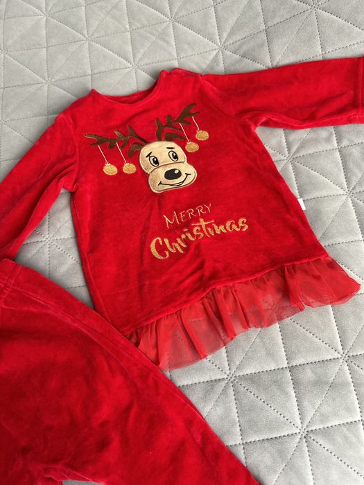 Новорічний костюм дитячий ( штани та кофточка)