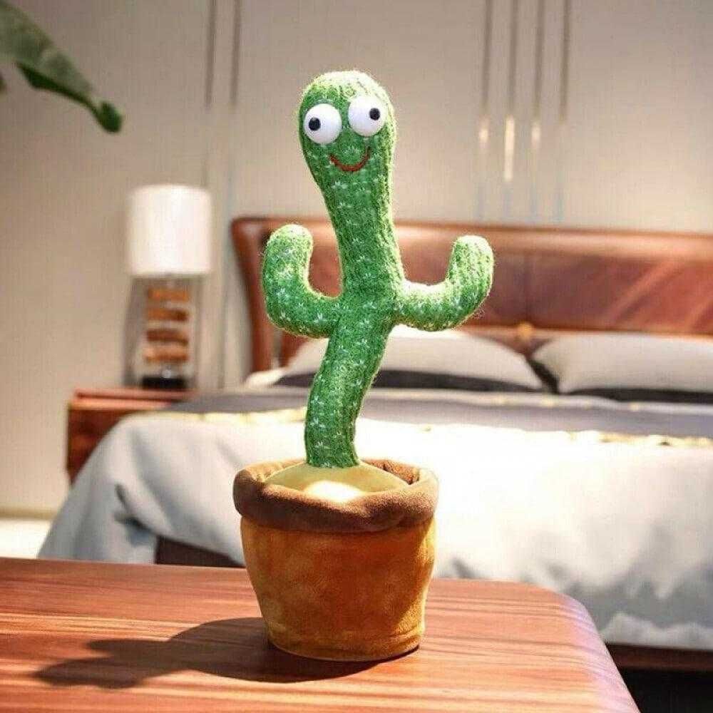 Музыкальная игрушка Танцующий поющий кактус Dancing Cactus TikTok