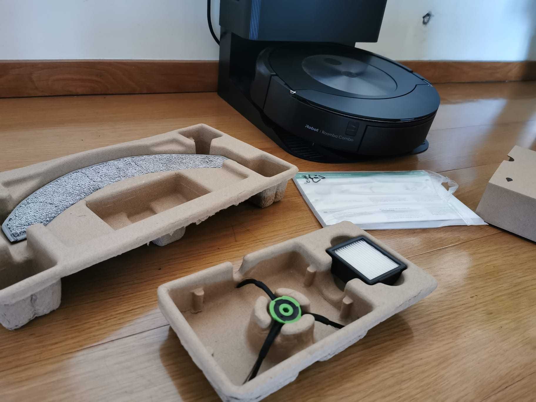 Robot aspirador e mopa Roomba Combo J7+ - iRobot OS