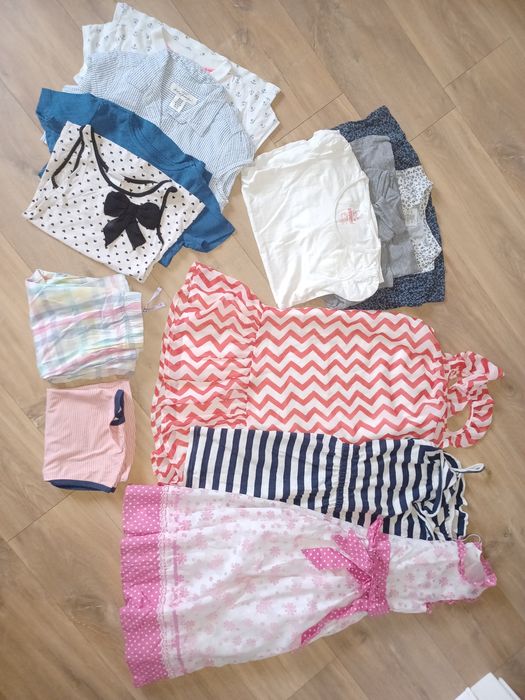 Paka ubrań 134 lato dziewczynka