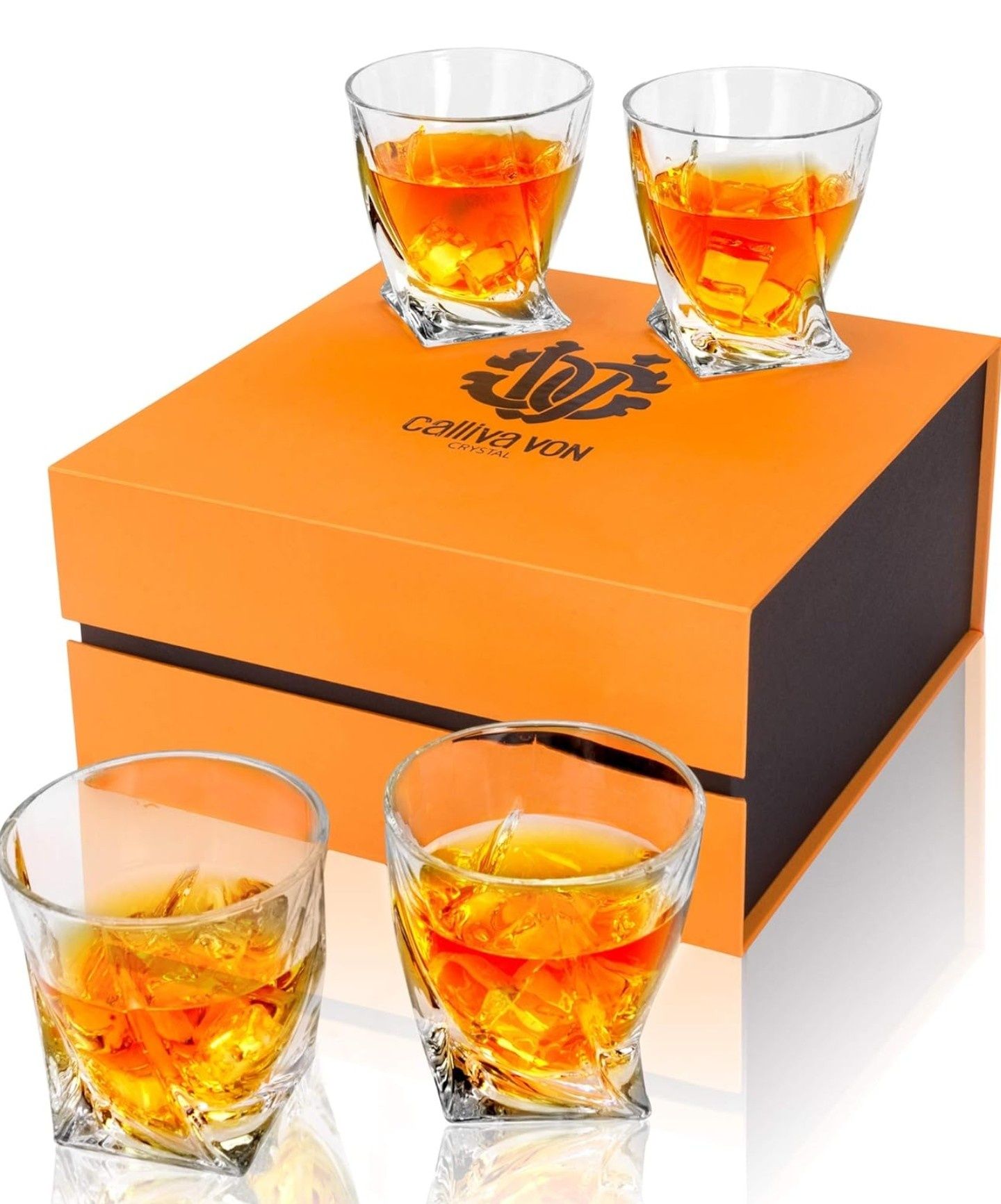 Szklanki do whisky CALLIVA VON zestaw NOWY.
