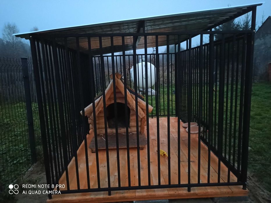 Klatki i kojce dla psów np.3x2m
