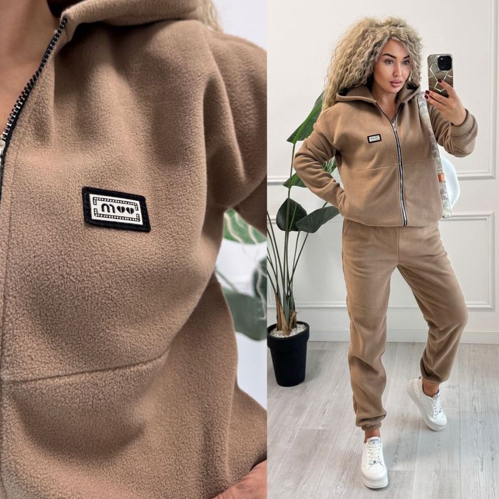 ‼️Жіночий флісовий костюм. Фліс ПОЛАР. Р: 42-44, 46-48, 50-52